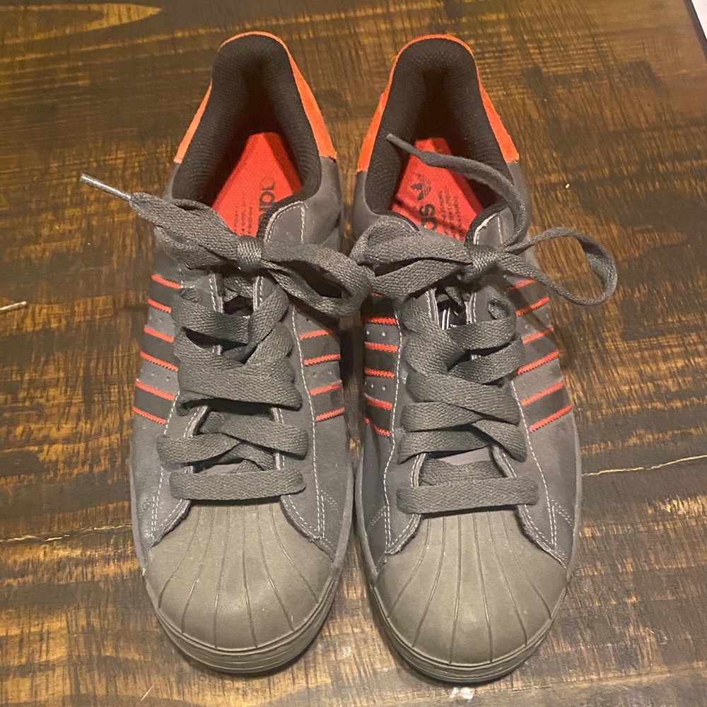 adidas Gray and Red Men's Sneakers